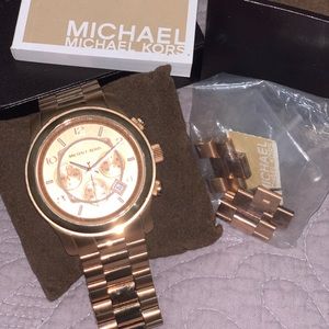Michael Kors Rose Gold Watch